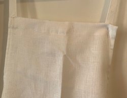 画像3: リネン フルエプロン　ホワイト30％オフsale　