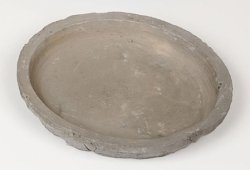 画像1: ブラックソーサー 16cm sale