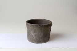 画像1: ブラックシリンダーポット13cm 12set　sale