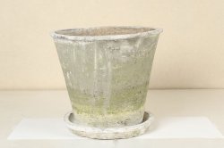 画像1: アンティークホワイトソーサー26cm 6set　sale