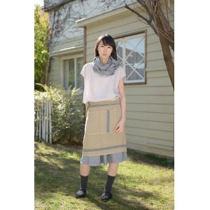 画像: TFリネンギャルソンエプロン　MGブラック　sale