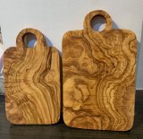 画像: オリーブウッドカッティングボード30・19 sale