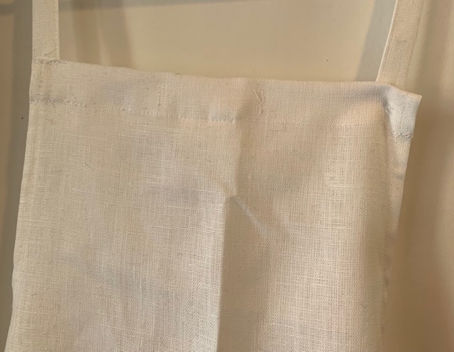 画像3: リネン フルエプロン　ホワイト30％オフsale　